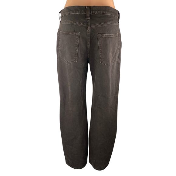 Gap 90s Loose Women's Brown Mid Rise Relaxed Straight Leg Denim Jeans Size 27 - Picture 2 of 4